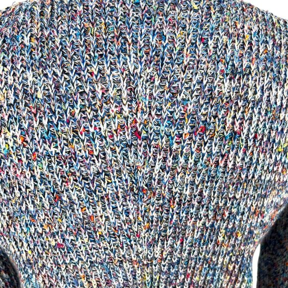 Rails Speckled Blue Elsa Sweater Multicolor Knit Long Sleeve Crewneck Size Small - Picture 8 of 12